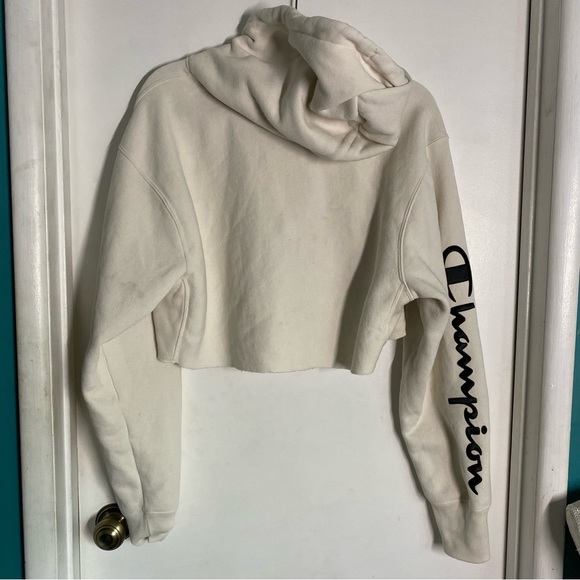 Champion Powerpuff Girls Cream Cropped Hoodie S - Picture 5 of 8